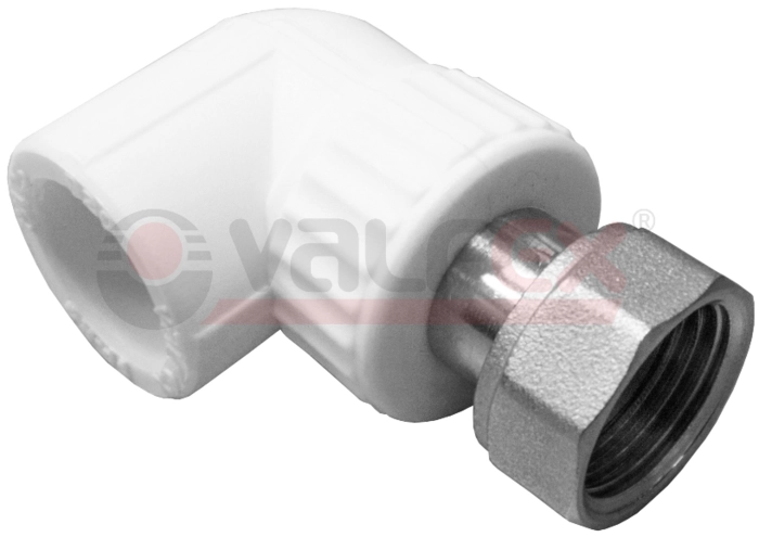 Угольник с накидной гайкой Valfex