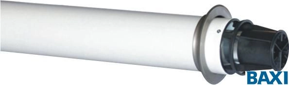 Коаксиальная труба с наконечником Д60/100, 750мм Baxi (KHG71410181)