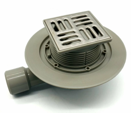 Душевой трап с сухим затвором 100x100мм УГЛОВОЙ VIEIR (VRDL-10)