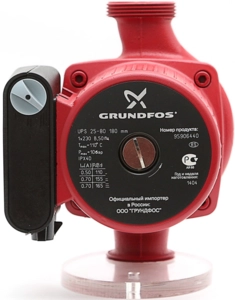Насос циркуляционный Grundfos UPS 25-80