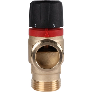 Термостатический смесительный клапан ROMMER 1" НР 35-60°С KV 2,5 (RVM-0232-256025)