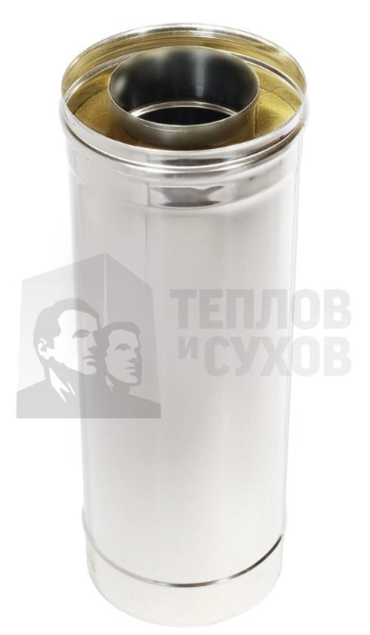 Труба термо ТТ-Р 500 с хомутом (316-0.8/304-0.5) Теплов и Сухов