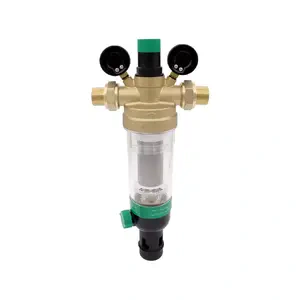 Фильтр с обратной промывкой, регулятором давления и манометром VIEIR 1″ (JC197)