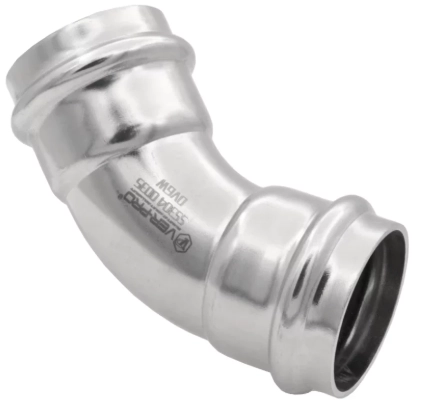 Уголок 45° ВВ из нержавеющей стали VIEIR VER-PRO (VPCL)