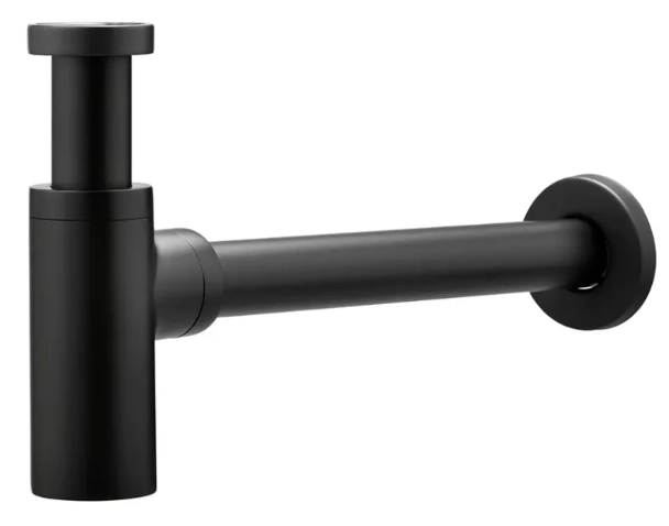 Сифон для раковины цвет Черный G 1-1/4ʺ VIEIR (VRQ34C)