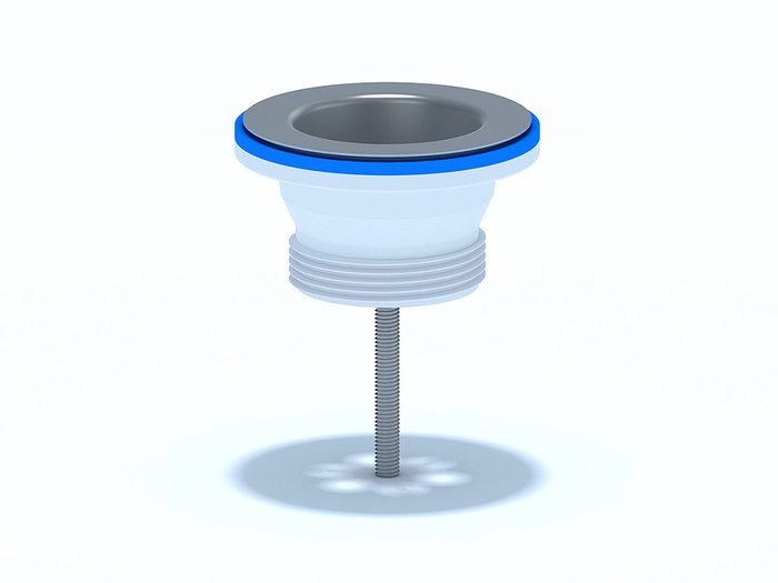 Выпуск АНИПласт M200 1 1/4 дюйма с нержавеющей сеткой (M200)