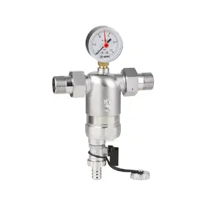 Фильтр с манометром и магнитной вставкой VIEIR 1/2″ (VP166-3)