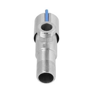 Кран трехпроходной для подключения лейки биде и бочка унитаза VIEIR 1/2"x3/4"x1/2" (VER75)