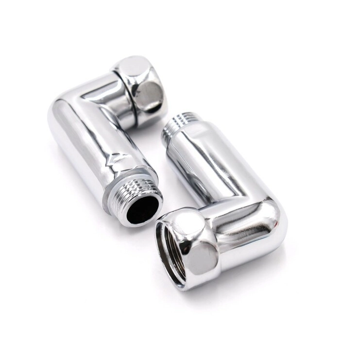 Угловое соединение в/н для полотенцесушителя VIEIR (1пара) (VLFH)