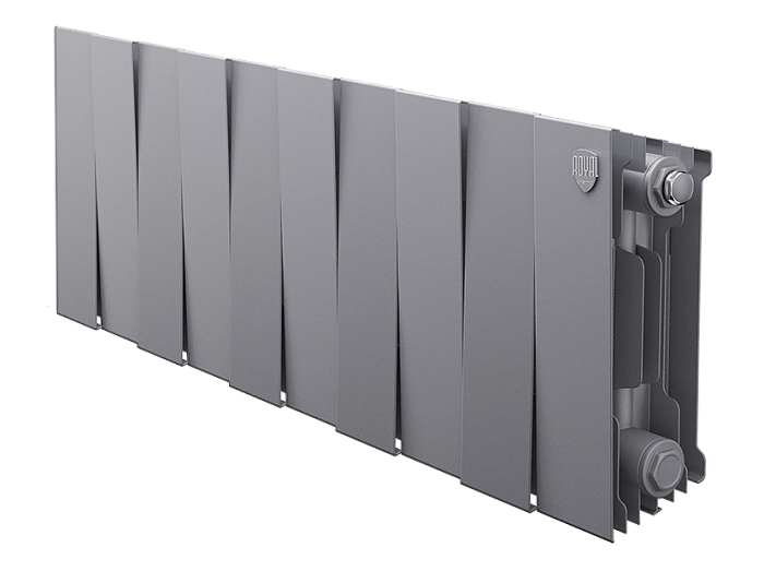 Биметаллический радиатор Royal Thermo PianoForte Silver Satin 200