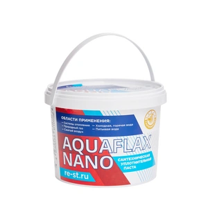 (61059) AquaflaxNano, паста д/льна, банка 400 гр.